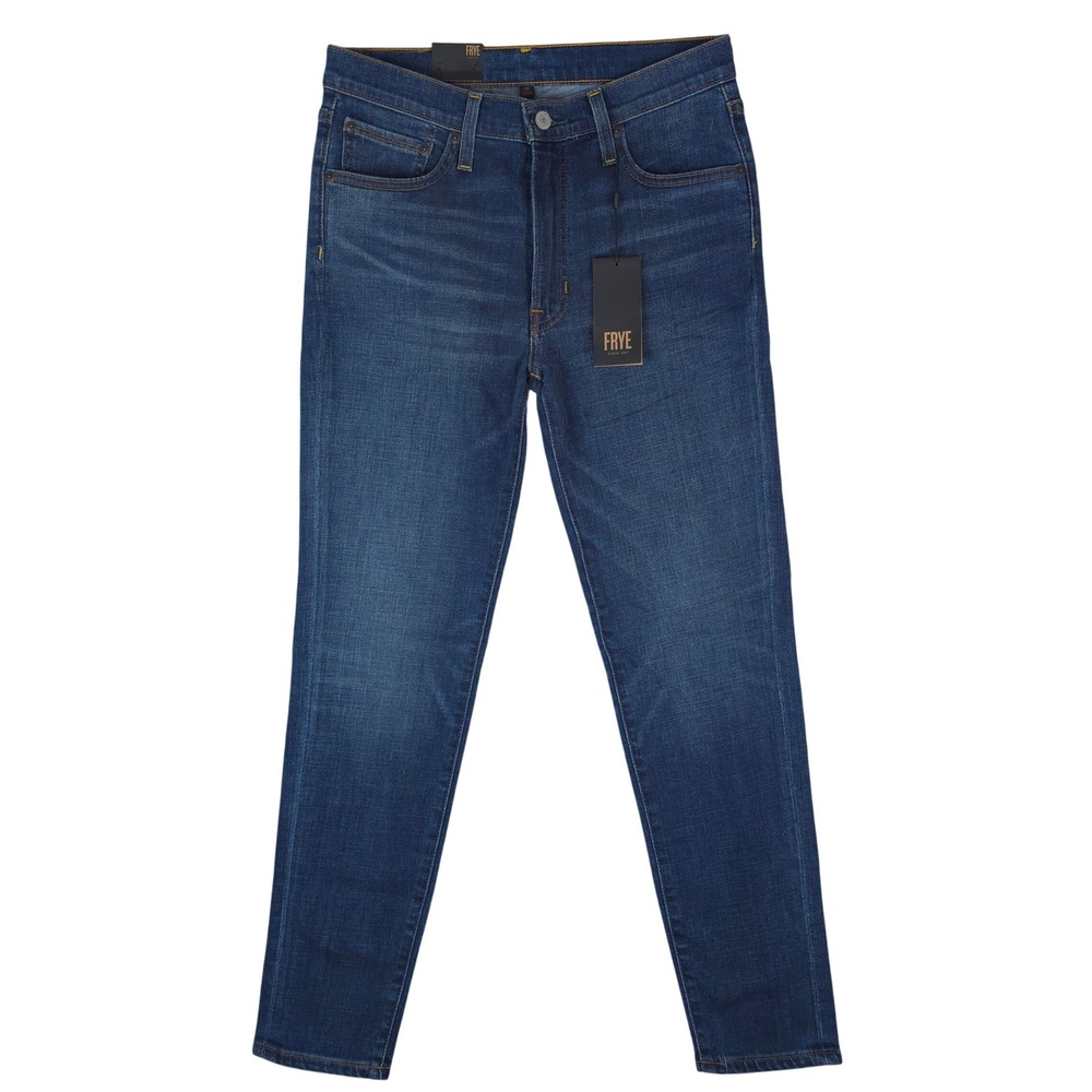 Frye Jeans Womens 29 (30x29.5) Indigo Addie‎ Skinny Mid Rise Stretch Denim $148